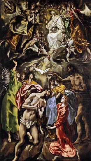 The Baptism of Christ, El Greco